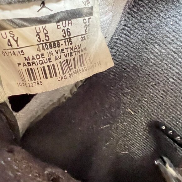 Nike Air Jordan 5 Retro Youth Size 4Y Women 5.5 440888-115 Green Space Jam Shoes - Picture 10 of 11